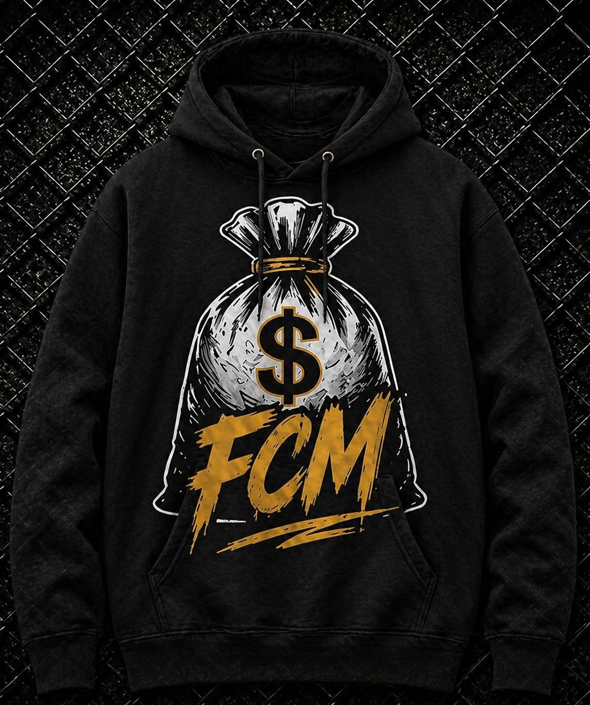 Money Bag FCM Hoodie | Premium Streetwear Pullover Hoodie